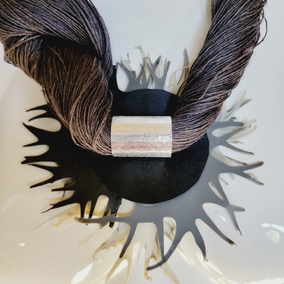 Unique Designer Transparente Statement Necklace - Picture 10 of 11